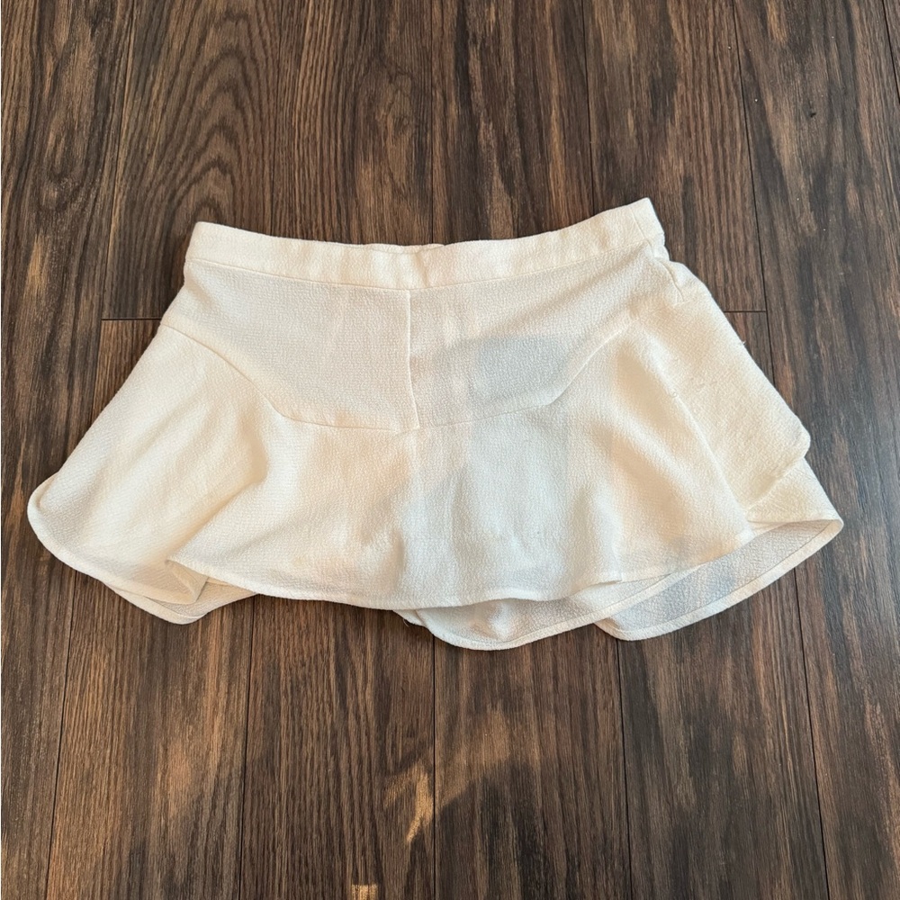 Lft White Mini skirt -Size 36